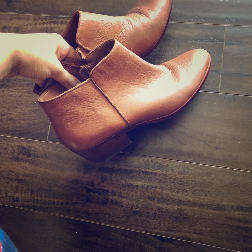 Sam Edelman ankle Petty Leather Boots